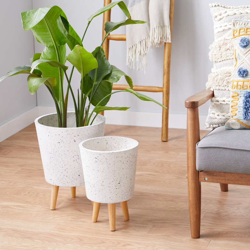 Annis Pot Planter, White