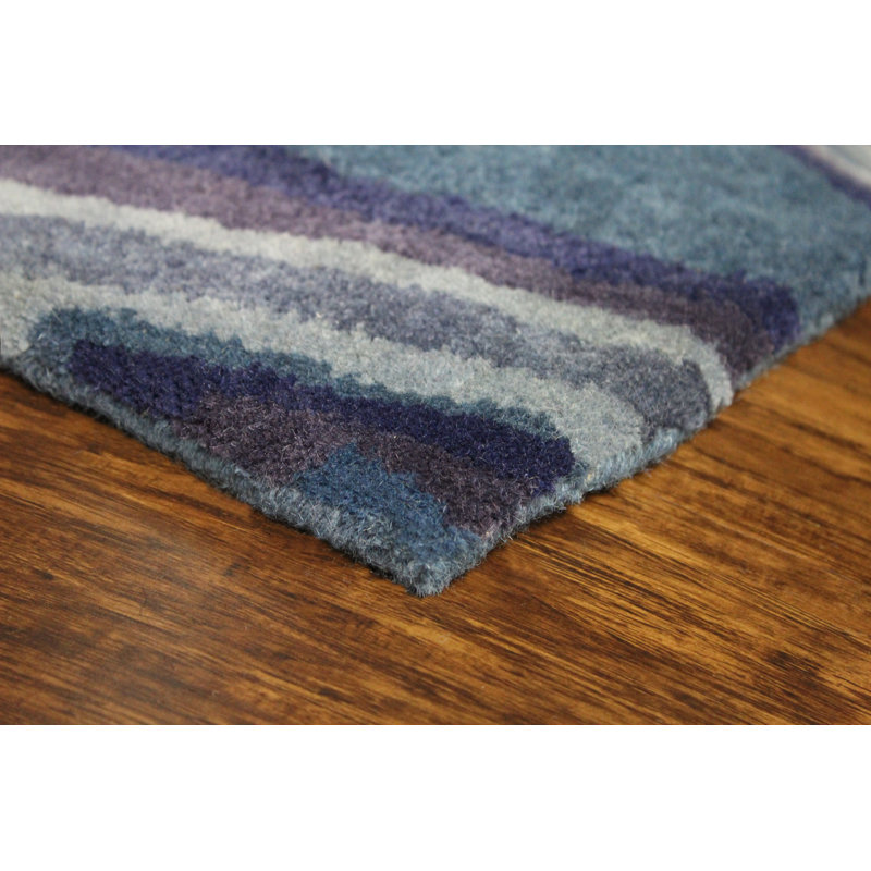 Barba Geometric Indoor Rug, Square 1'6"
