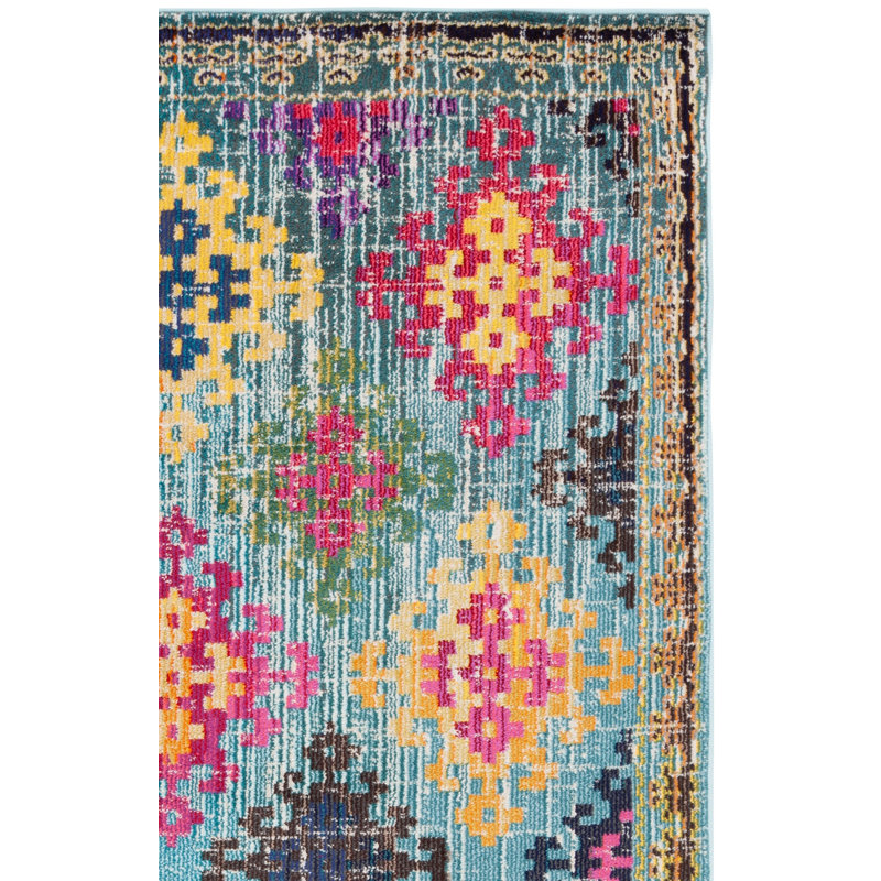 Isabea Performance Geometric Rug, Rectangle 8' x 10'