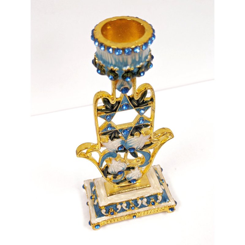 Petit chandelier en cristal Hamsa