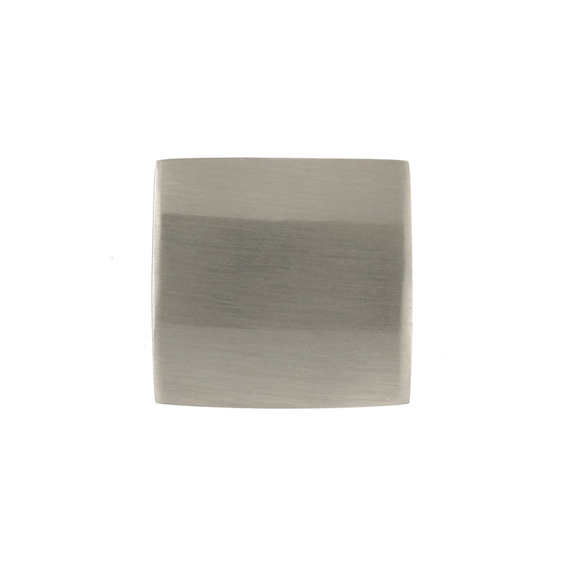 Expression Square Knob, Brushed Nickel