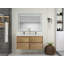 Ensemble de meuble-lavabo double mural 47 po Seavy-1318455847