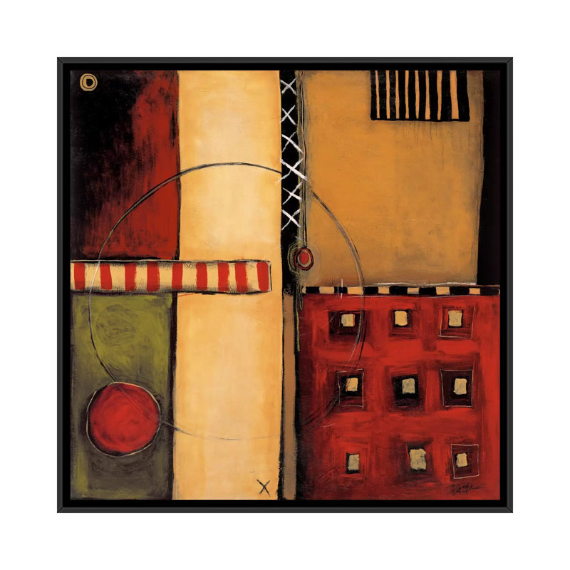 «In Motion» par Patrick St. Germain - reproduction non encadrée, H 18 po x l 18 po x P 1,5 po, Toile avec cadre noir