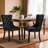2 Pcs High-End Tufted Solid Wood Contemporary Velvet Upholstered Dining Chair With Wood Legs Nailhead Trim,Upholstered dining room chair,dinning chair,kitchen chair-654873520-623915241