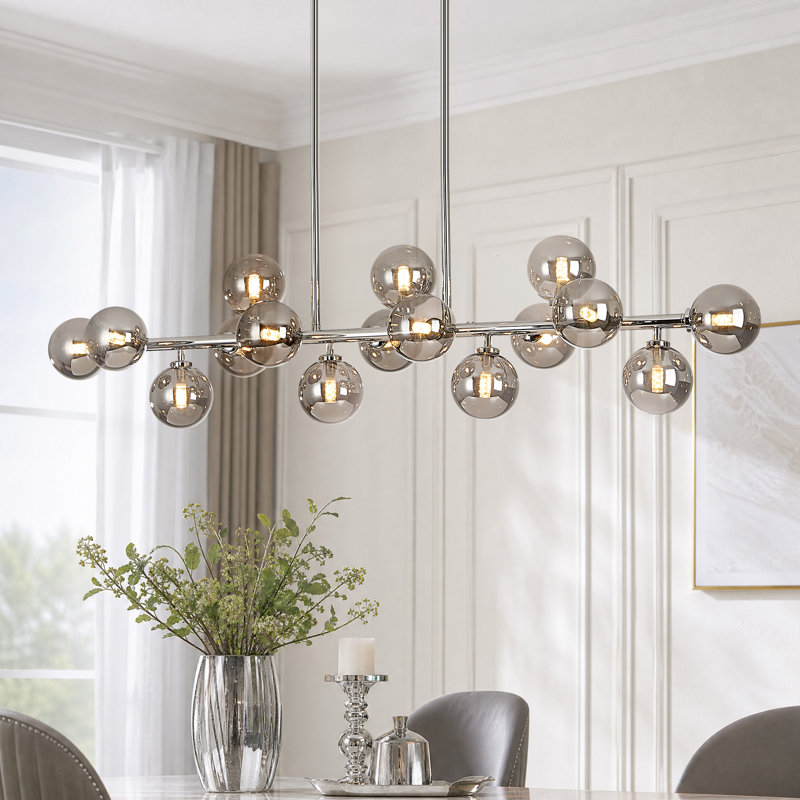 16 - Light Iron Chandelier, Nikcle