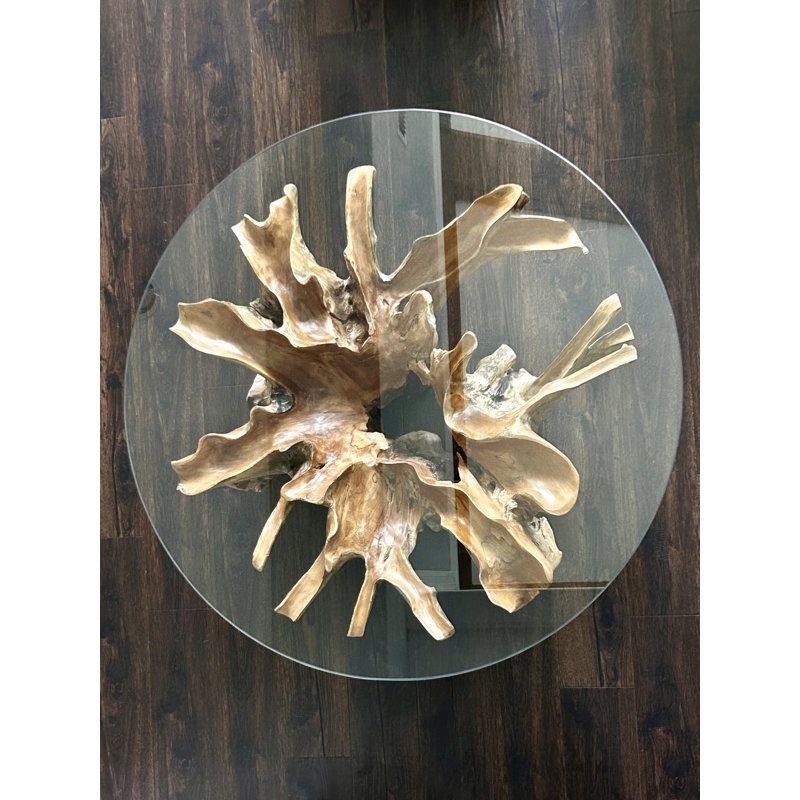 Glass Top Coffee Table