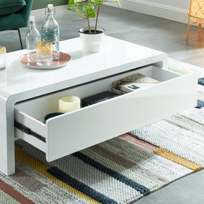 Aalyna Solid Coffee Table with Storage