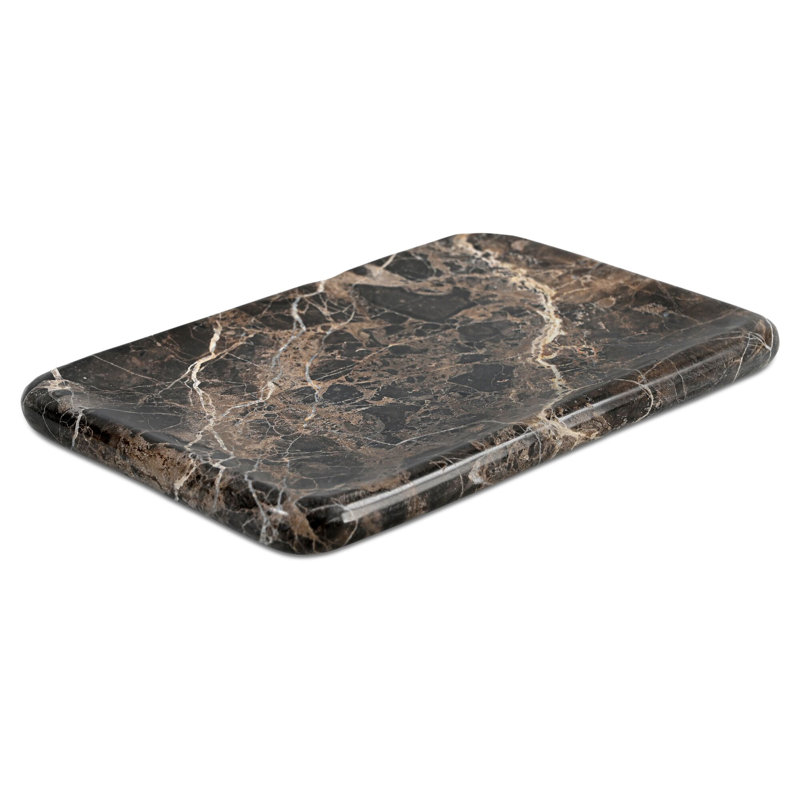 Petra Marble Catchall Voila Marble, Brown