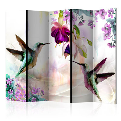 Vouno 172 cm H Solid Wood Folding Room Divider