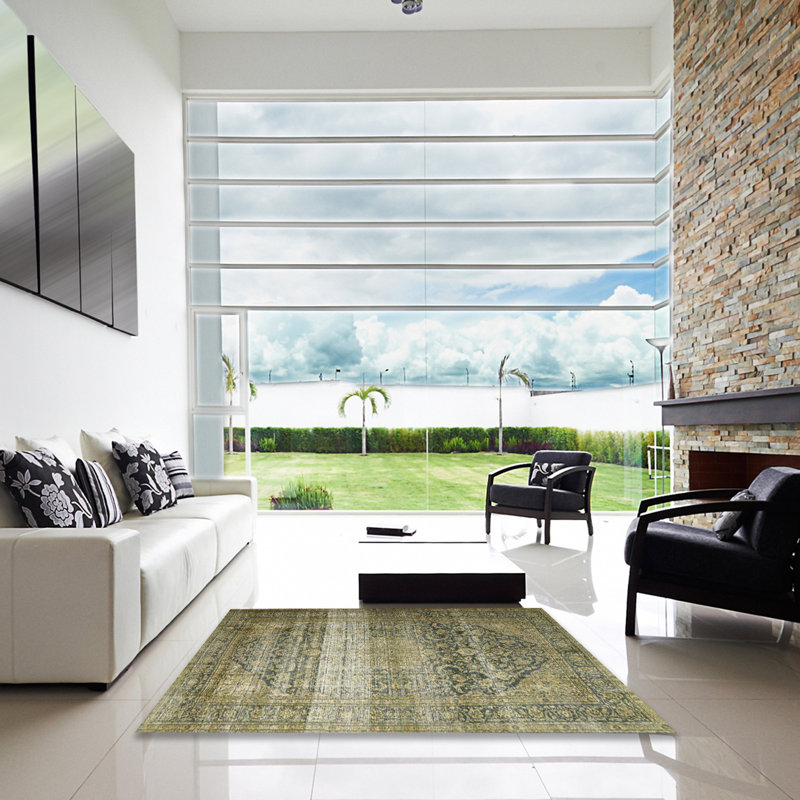 Appomattox Oriental Indoor Rug, Square 7'