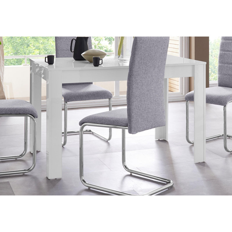 Bobbyetta Dining Table, H 75 x L 120 x W 80 cm, White
