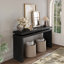 Table d'appoint 60 po Black Farmhouse-1953565820