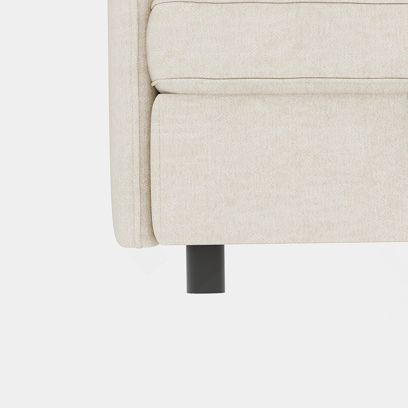 Ensemble de canapé modulaire polyvalent avec rangement et fonction convertible pour le salon, Beige