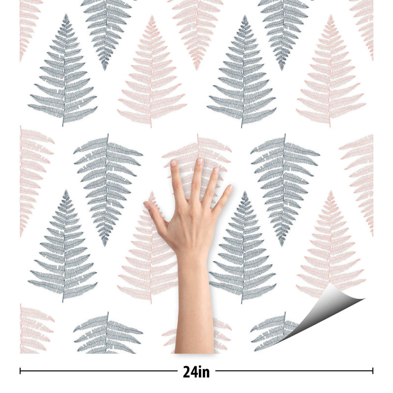 Carreau de papier peint Fanna, L 126 po x l 24 po