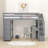 Graesen Kids Twin Loft Bed with Drawers-239165159