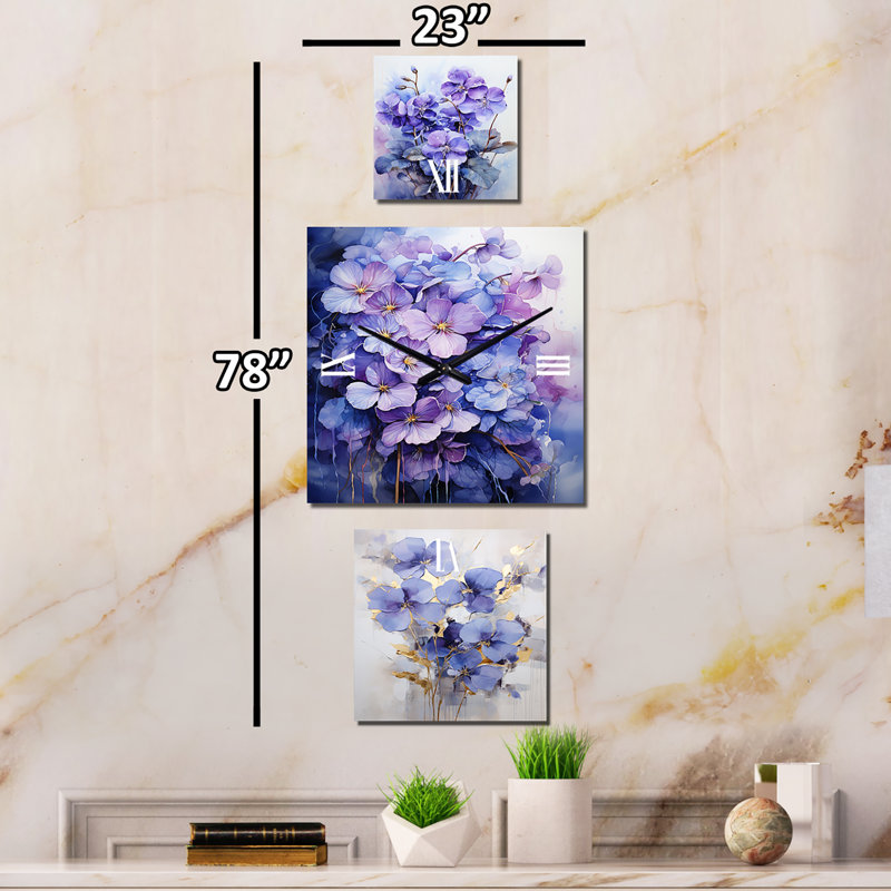 Chanea Metal Wall Clock