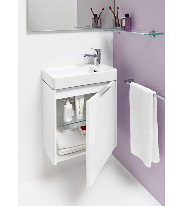 Laufen PRO S 18.89'' L Bathroom Sink, Single Hole, Right