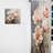 Trenholm Beige Tulip Quiet Stand - Tulips Curtain - Velvet Room Darkening - 1 Panel-1031979925