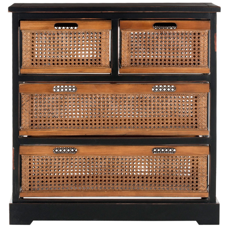 Noonkester Accent Chest, Antique Black
