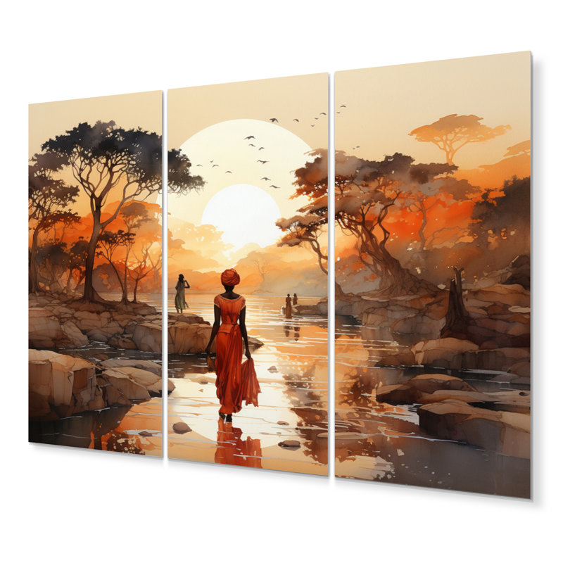 African Journey 3 Pieces