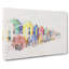 Beach Huts In Cape Town - Wrapped Canvas Print-56661519