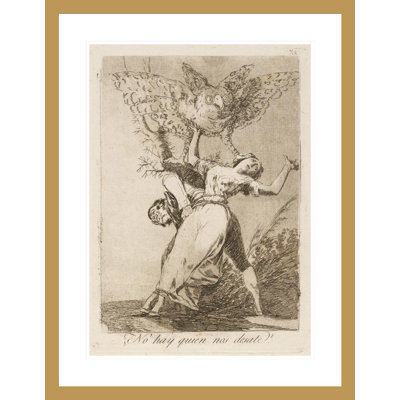 ¿No hay quien nos desate? (Can’t anyone untie us?) by Francisco de Goya - Giclee Framed Print