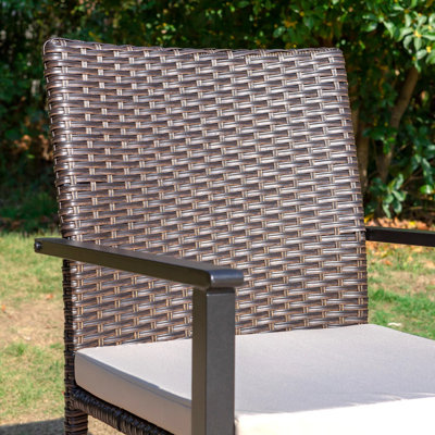 Dodsworth Patio Dining Armchair with Cushion