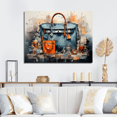 " Minimalim Black Handbag "