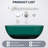 Marfa 67'' x 30'' Runway Semi Transparent Resin Freestanding Soaking Bathtub-102880180