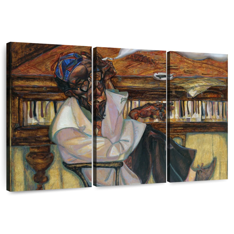 Abarca Thelonious Monk, 48" H x 74" W
