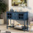 Barkell Sideboard,Buffet table,Dining cabinet,Office credenza with Bottom Shelf and 2 Drawer-1525728560