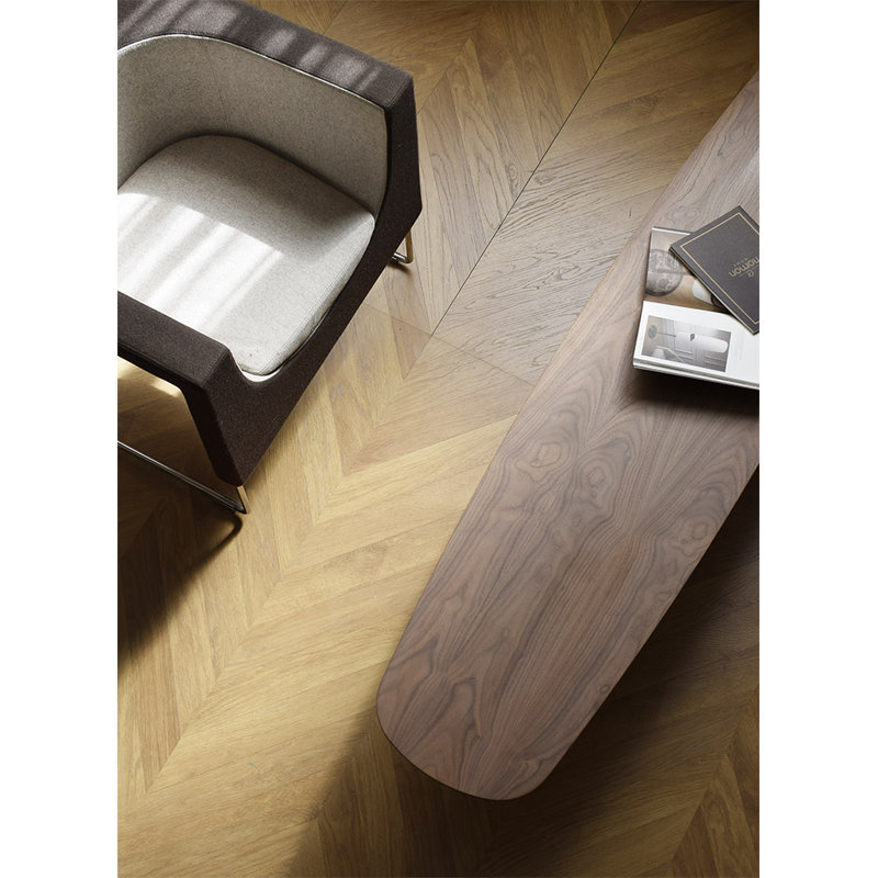 Unica Solid Wood Coffee Table, Brown