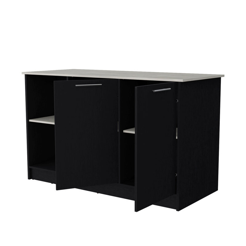 Îlot de cuisine Wenge and Onyx