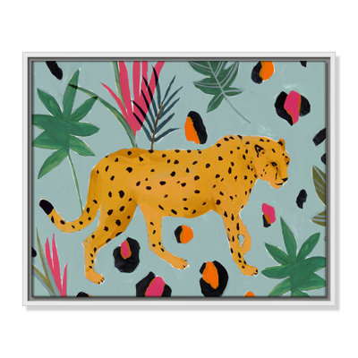 Walking Cheetah II by Isabelle Z - Painting Print