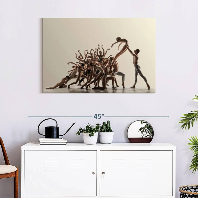 Ballet contemporain, H 24 po x l 36 po