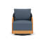 Alpine Outdoor Teak Swivel Armchair-7167854
