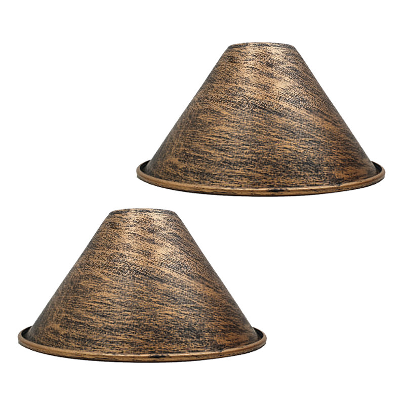 Lyndsie 10cm H Metal Lamp Shade ( Uno ), Brushed Copper