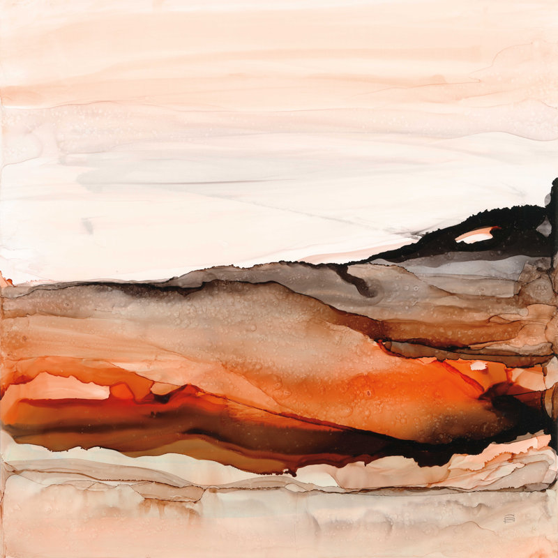 Orangescape I, H 36 po x l 36 po