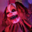 Clown animé d'Halloween de 1,83 m (6 pieds), suspendu ou debout, avec corps mobile, de la ferme Haunted Hill.