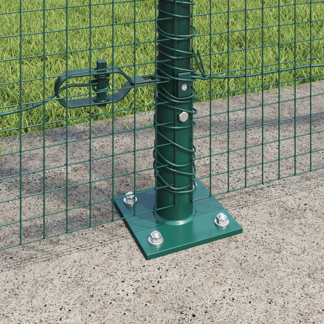 140cm H x 1000cm W Metal Border Fencing