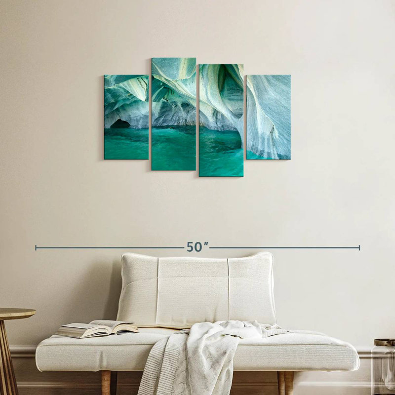 Alvord Marble Caves Carrera Lake, 22" H x 36" W