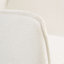Upholstered Dining Chair In White-400056855
