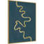 "Oxbow III" par Michael Willett, reproduction d'art sur toile encadrée-112654986