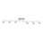 Philpott 5'' 6 -Light Fixed Track Track Kit with Dimmable