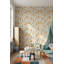 Papier peint amovible avec motif de feuilles de carottes
