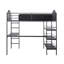 Lit mezzanine avec bureau et rangement Gammill