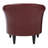 Liam Faux Leather Barrel Chair-1487494432