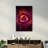 Elegant Tempered Glass Wall Art Painting, 18.1 x 28.3 inches | 100% Tempered Glass, Thickness: 0.16 inches | UV Printed for Vibrant Colors & Durability | Perfect for Home Decor & Modern Aesthetics