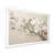 White Single Picture Framed
