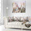 Immortels - Coussin imprimé floral-31479596-31479600